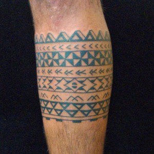 Mayan Tribal Band Tattoos