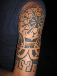Mens Half Sleeve Tribal Tattoos