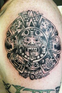 Mexican Aztec Tribal Tattoos
