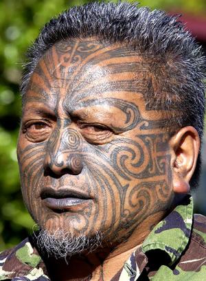 15 Awesome Tribal Face Tattoos | Only Tribal
