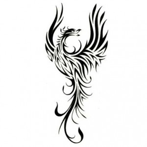 Phoenix Tattoo Tribal