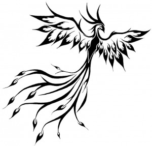 Phoenix Tribal Tattoo