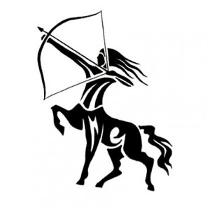 Sagittarius Tribal Tattoos