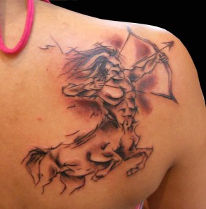 Sagittarius Tribal Tattoos for Men