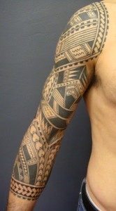 Samoan Tribal Tattoo Sleeves