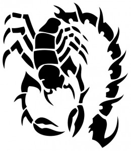 Scorpion Tattoo Tribal