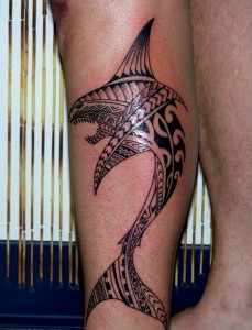Shark Tattoo Tribal