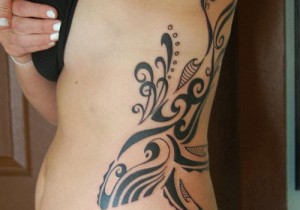 Side Tribal Tattoos