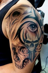 Skull Tattoos Tribal