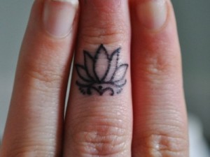 Small Tribal Finger Tattoos