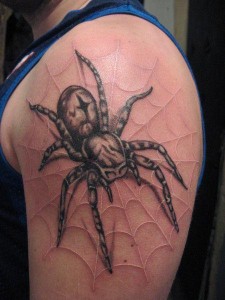 Spider Tribal Tattoo