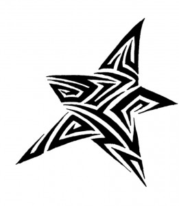 Star Tattoos Tribal