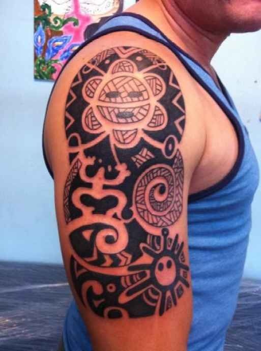 Taino tattoos - Swipe to see before 👉🏾…. 🇵🇷🇵🇷🇵🇷 . . .... | Facebook