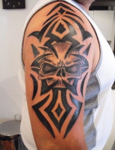 Tattoo Skull Tribal