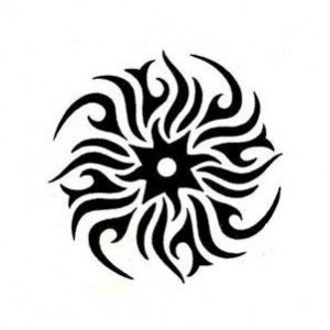 Tattoo Tribal Sun