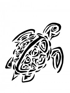 Tattoo Turtle Tribal