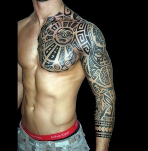 The Rock Tribal Tattoo Images