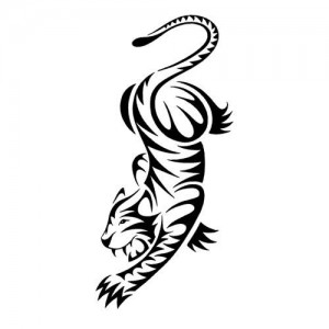 Tiger Tattoo Tribal