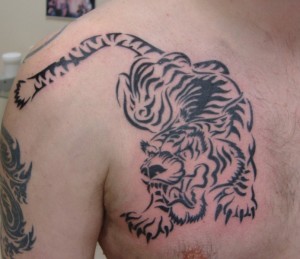 Tiger Tribal Tattoos