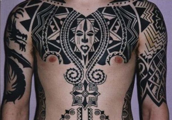 african tribal warrior tattoos