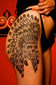 Traditional Native American Tribal Tattoos