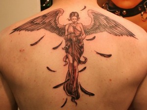 Tribal Angel Tattoos for Men