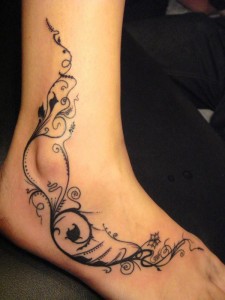 Tribal Ankle Tattoos