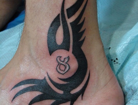 35 Tribal Ankle Band Tattoos Ideas