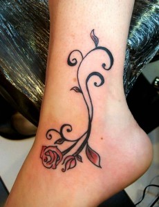 Tribal Ankle Tattoos for Women