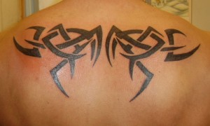 Tribal Back Tattoos for Guys