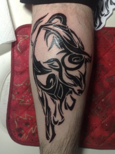 Tribal Bull Tattoo Pictures