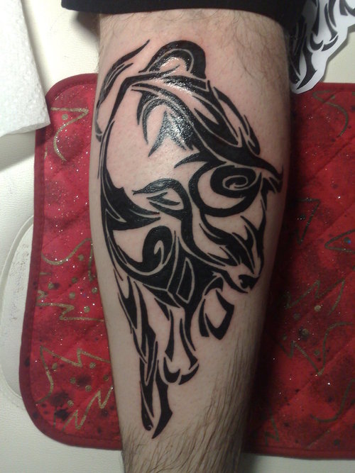 10 Magnificent Tribal Bull Tattoos | Only Tribal