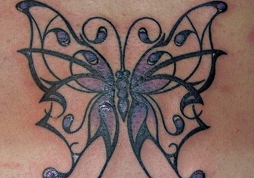 25 Awesome Tribal Butterfly Tattoo - Tribal Butterfly Tattoo Images