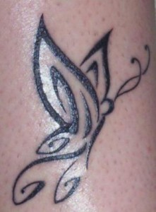 Tribal Butterfly Tattoo Pictures