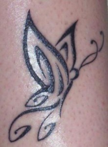 Tribal Butterfly Tattoo Pictures