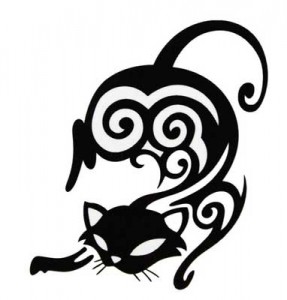 Tribal Cat Tattoos