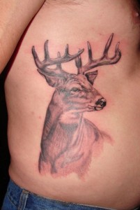Tribal Deer Tattoos for Men