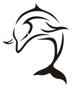 Tribal Dolphin Tattoo