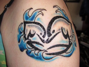 Tribal Dolphin Tattoo Pictures