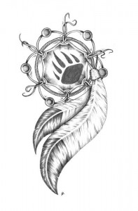 Tribal Dreamcatcher Tattoo