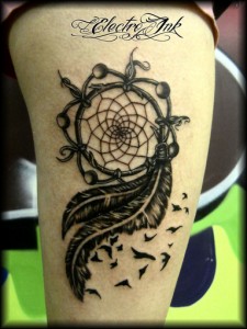 Tribal Dreamcatcher Tattoo Designs