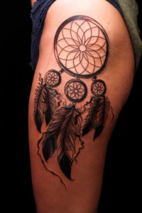 Tribal Dreamcatcher Tattoo for Men