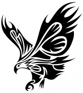 Tribal Eagle Tattoo