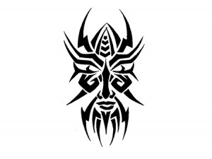 Tribal Face Tattoo Designs