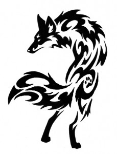 Tribal Fox Tattoo