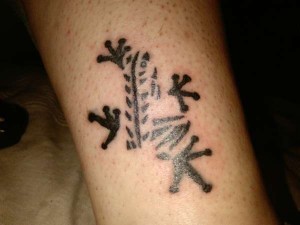 Tribal Frog Tattoo Pictures