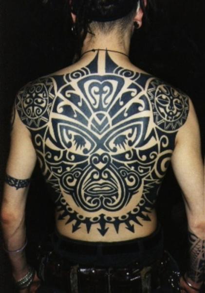 28 Awesome Tribal Back Tattoos | Only Tribal