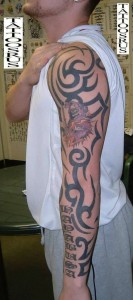 Tribal Full Sleeve Tattoos