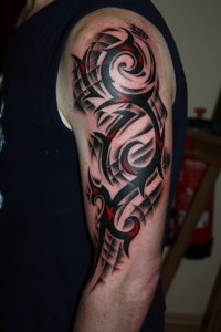 Tribal Half Sleeve Tattoos for Men