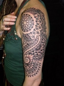 Tribal Half Sleeve Tattoos for Women